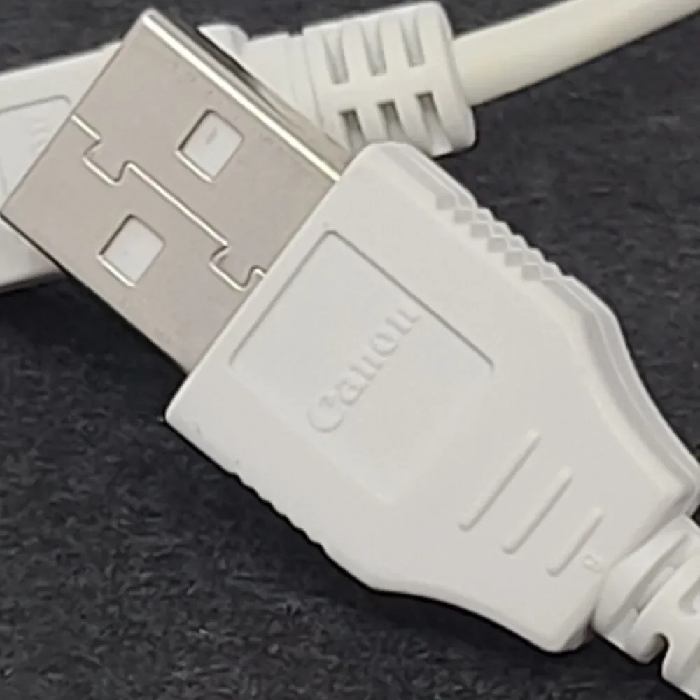 OEM Canon USB Cable Mini-B Camera Printer Data Transfer Cord White